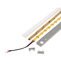 COAST RV Slim 12V 8mm LED Rope Light & Diffuser Cover - 900mm (BULK)