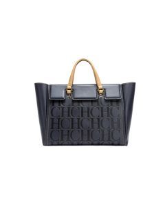 Womens Embossed Business Tote Handbag Wallet