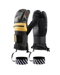 Five Finger Design Ski Gloves