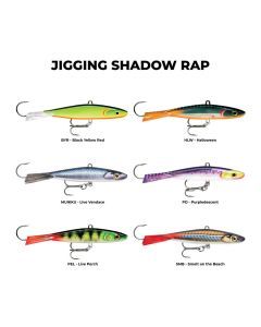 Rapala 7cm Jigging Shadow Rap Vertical Ice Jig Fishing Lure