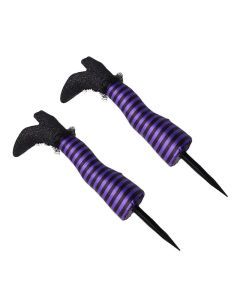 Halloween Witch Legs Prop Decoration (2pcs)