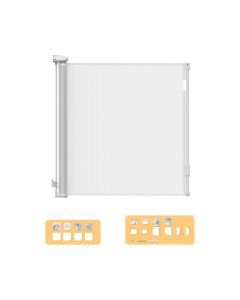 Bopeep Baby Safety Gates Adjustable Retractable Pet Dog Stair Doorways Guard 150