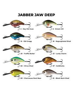 13 Fishing 60mm Jabber Jaw Deep Crankbait Fishing Lure