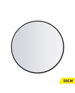 Traderight Group  Wall Mirror Round Shaped Bathroom Makeup Mirrors Smooth Edge 50cm