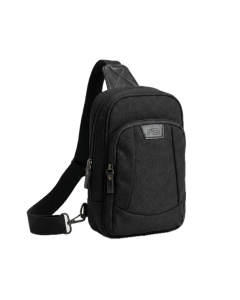 FIB Byron Sling Travel Bag w/ Single Adjustable Strap - Black