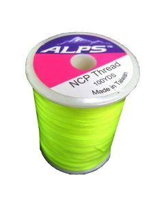 Alps 100yds of Lumin Green Rod Wrapping Thread - Size A (0.15mm) Rod Binding Cotton
