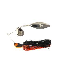 TT Lures 3/8oz Vortex+ Spinnerbait Fishing Lure - ORANGE NIGHTMARE