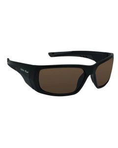 Ugly Fish PFN680 Recycled Fishing Net Black Frame/Brown Lens Wrap Sunglasses