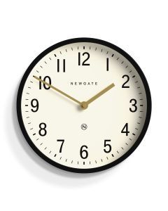 Newgate Master Edwards Wall Clock Black
