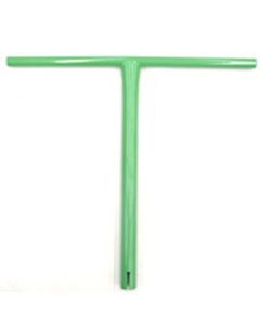 Scooter T-Bar Handlebars Powder Coated Cr-moly Steel Light Green 500 x 515mm