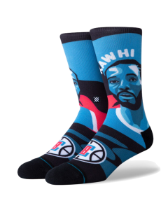 Stance Mens NBA Kawhi Leonard Clip Basketball Socks Sports - Blue
