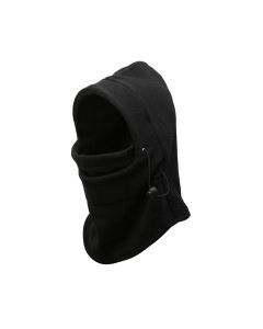 Thermal Fleece Balaclava Face Mask Beanie Hat Ski Snowboard Motorbike - Black