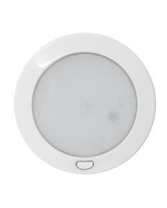 Dreamlighting 127mm LED Ultra Slim Panel Light With Memory Switch, White