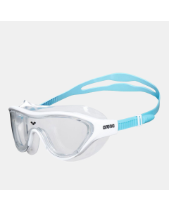 Arena Kids Childrens The One Mask Swimming Goggles in Clear White/Blue