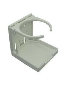 CARAVAN & CAR FOLDING CUP HOLDER - WHITE