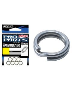 1 Packet of Owner 5196 Stainless Steel Hyper Wire Split Rings