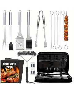 BBQ Grill Accessories Set (17pcs)