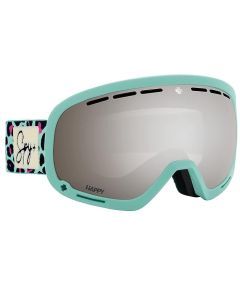 Spy Marshall Leopard Happy ML Rose Silver Spectra Mirror Women's Ski Goggles