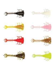 8 Pack of 1.75 Inch Zman Larvaz Soft Plastic Fishing Lures