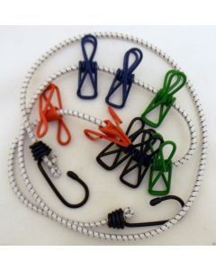 On The Road RV Elastic Clothes Line