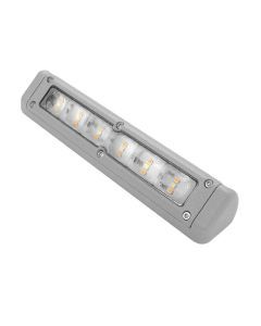 Dreamlighting LED Awning Light with Heavy Duty-200mm-Grey Shell, DC12V, Cool White/Amber