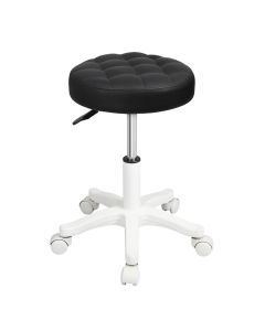 Levede Salon Stool Swivel Bar Stool Barber Chair Adjustable Hydraulic Lift Black