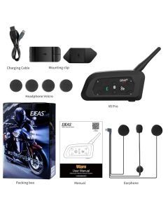 1200M Bluetooth Motorcycle Helmet Intercom Headset