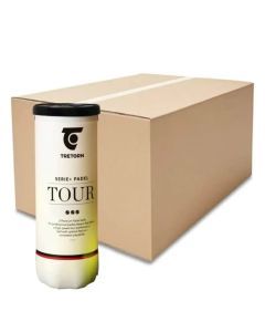 TRETORN Serie + Padel Tour Balls (24 Cans of 3 Balls) - 72 Balls Total (1 Box)