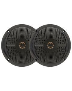 Autobacs M620B 6.5 Inch 2-Way Slim Fit Marine Speakers - Black