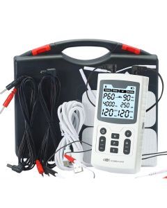 Electric Muscle Therapy Stimulator Interferential Physiotherapy Device White