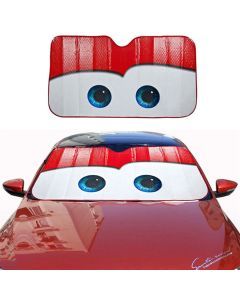 6 Colors Eyes Heated Windshield Sunshade Car Window Windscreen Cover Sun Shade Auto Sun Visor Car-covers Car Solar Protection