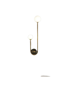 Modern Gold LED Wall Lamp: Illuminate Your Bedroom and Living Spaces with Style