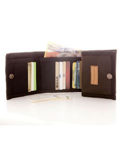 Didgeridoonas Oilskin Canvas Cards and Notes Tri-Fold Wallet