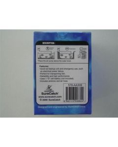 Aqua-Air Waterproof Portable Aerator Pump-Battery Operated with Hose and Stone