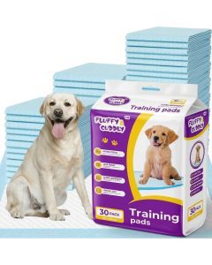 30 Puppy Pet Dog Indoor Cat Toilet Training Pads Super Absorbent 60x60cm