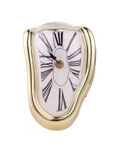 Surreal Melting Distorted Wall Clock - Inspired by Salvador Dali's "The Persistence of Memory