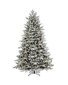 Snow Christmas Tree with LED Lights for Holiday Decor