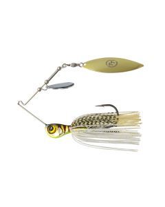 TT Lures 3/8oz Tornado+ Tandem Blade Spinnerbait Lure - GOLD GLIMMER