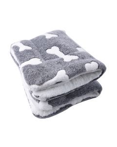 Pet Blanket Dog Bed Cat Mat Flannel Thickened Accessories Keep Warm In Winter Sleeping For Sofa Cushion Home Rug Supplies