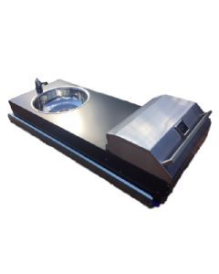 Swift Alfresco BBQ Kitchen - Black tray with Stainless BBQ