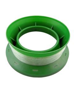 4 Inch Hand Caster Pre Rigged with 100m of 6lb Mono Fishing Line