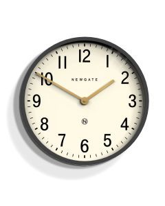 Newgate Mr Edwards Clock Matte Blizzard Grey