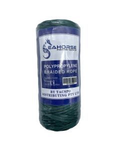 100m Roll of Seahorse 2.0mm Braided Nylon VB Cord-Dark Green Venetian Blind Cord