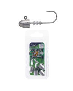 4 Pack of 5/8oz Size 5/0 Bite Science Substrike DC Jigheads with BKK Hooks