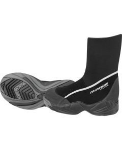 Mirage Premium Zippless All Purpose Fish and Dive Boots with Storage Bag Black Size 6-12