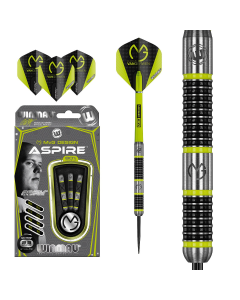 Winmau MVG Aspire Steel Tip Darts 80% Tungsten 21g Michael Van Gerwen