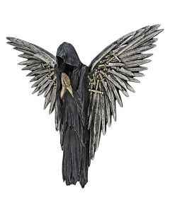 Soul of The Warrior Grim Reaper Wall Sculpture
