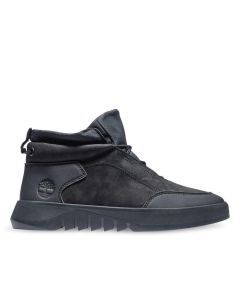 Timberland Mens Supaway Leather Chukka Boots - Black Nubuck