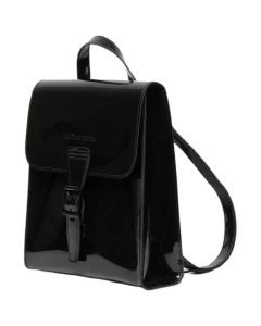 Dr Martens Mini Backpack Womens High Shine Bag - Black Patent