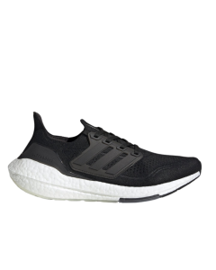 Adidas Womens Ultraboost 21 Running Trail Shoes - Black/Grey (Athletic Sneakers)